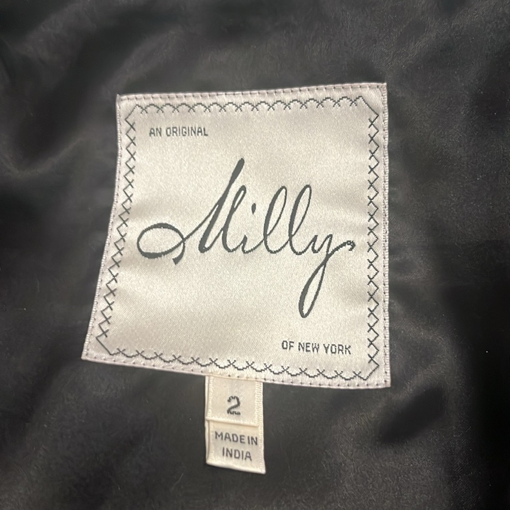 Milly Silver Frayed
Sequined Jacket - Picture 2 of 6